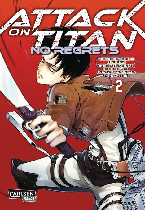 Hajime Isayama: Attack on Titan - No Regrets 2, Buch