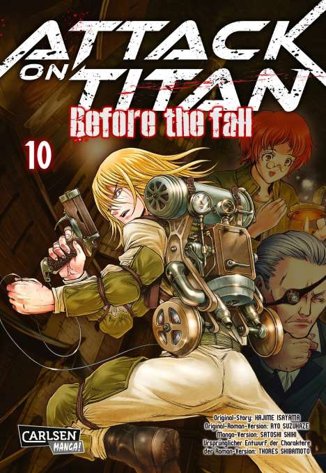 Hajime Isayama: Attack on Titan - Before the Fall 10, Buch