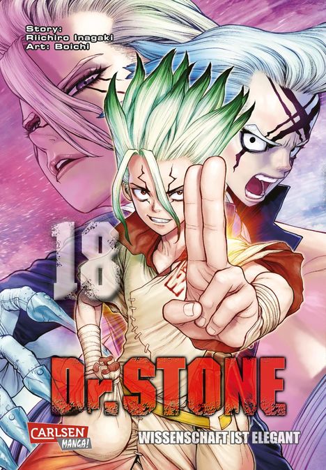 Boichi: Dr. Stone 18, Buch