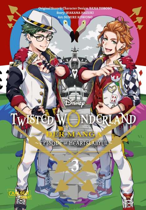 Yana Toboso: Twisted Wonderland: Der Manga 3, Buch