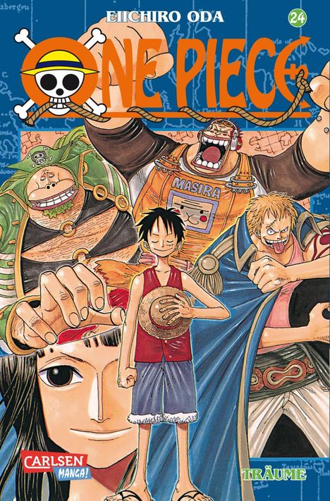 Eiichiro Oda: One Piece 24. Träume, Buch