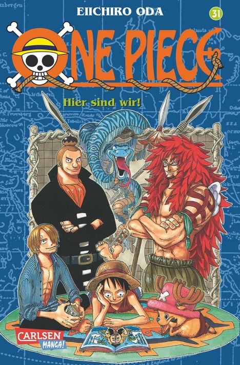 Eiichiro Oda: One Piece 31. Hier sind wir!, Buch