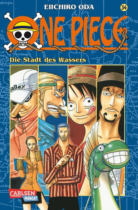 Eiichiro Oda: One Piece 34. Die Stadt des Wassers, Buch