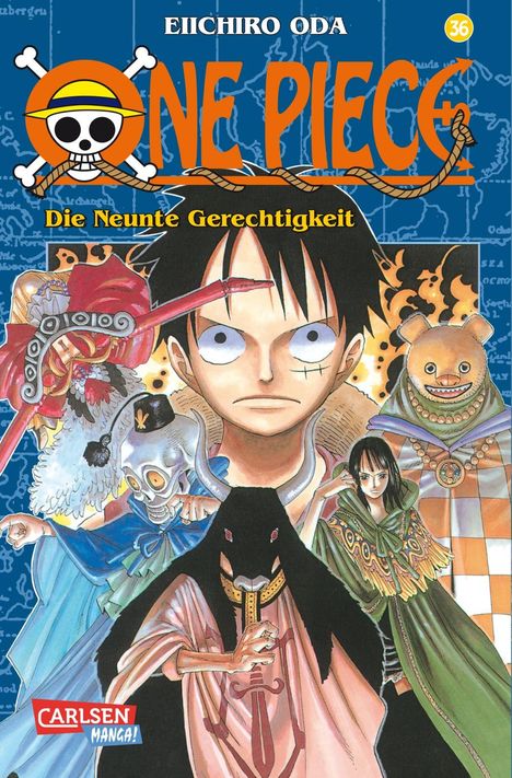 Eiichiro Oda: One Piece 36. Die neunte Gerechtigkeit, Buch