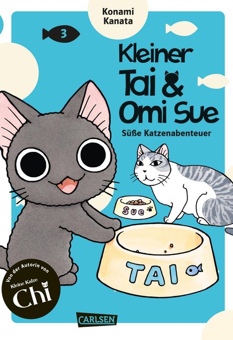 Konami Kanata: Kleiner Tai &amp; Omi Sue - Süße Katzenabenteuer 3, Buch