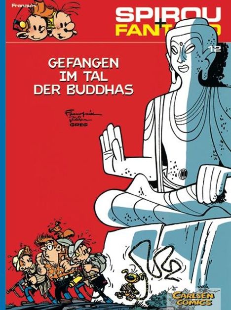 Spirou und Fantasio 12. Gefangen im Tal der Buddhas, Buch