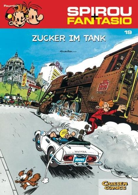Fournier: Spirou und Fantasio 19. Zucker im Tank, Buch