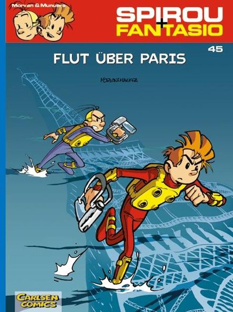 Jean-David Morvan: Spirou und Fantasio 45, Buch
