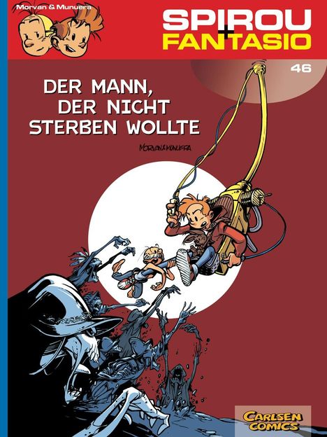 Jean-David Morvan: Spirou und Fantasio 46, Buch