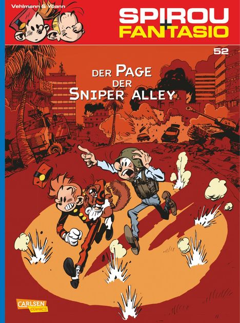 Fabien Vehlmann: Spirou &amp; Fantasio 52: Der Page der Sniper Alley, Buch