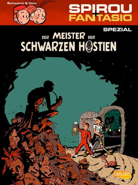 Yann: Spirou &amp; Fantasio Spezial 22: Der Meister der schwarzen Hostien, Buch