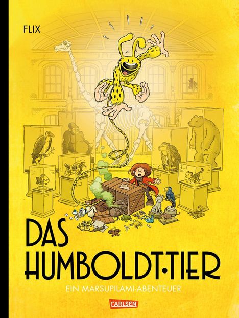 Flix: Das Humboldt-Tier - Ein Marsupilami-Abenteuer - Deluxe, Buch