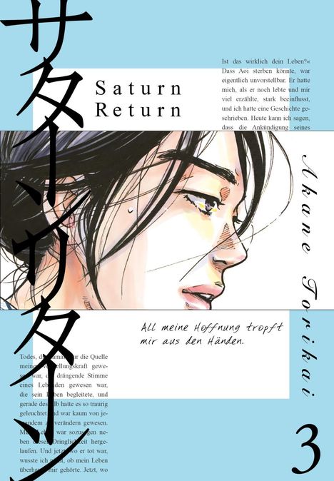 Akane Torikai: Saturn Return 3, Buch