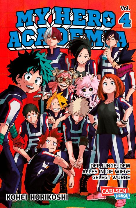 Kohei Horikoshi: My Hero Academia 04, Buch