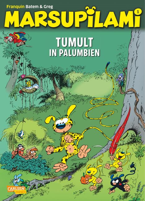 André Franquin: Marsupilami 01: Tumult in Palumbien, Buch