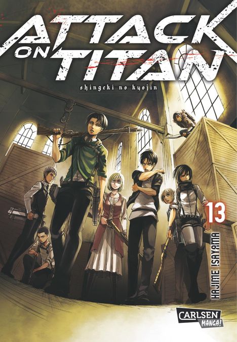 Hajime Isayama: Attack on Titan 13, Buch