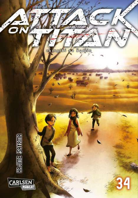 Hajime Isayama: Attack on Titan 34, Buch