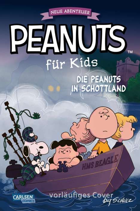 Charles M. Schulz: Peanuts für Kids - Neue Abenteuer 4: Die Peanuts in Schottland, Buch