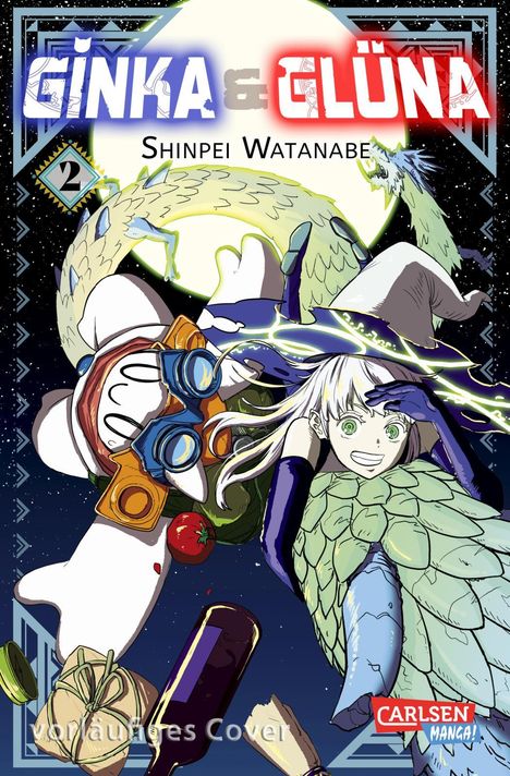Shinpei Watanabe: Ginka und Glüna 2, Buch