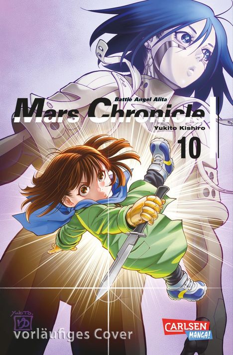 Yukito Kishiro: Battle Angel Alita - Mars Chronicle 10, Buch