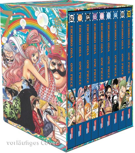 Eiichiro Oda: One Piece Sammelschuber 7: Fishman Island (inklusive Band 62-70), Diverse