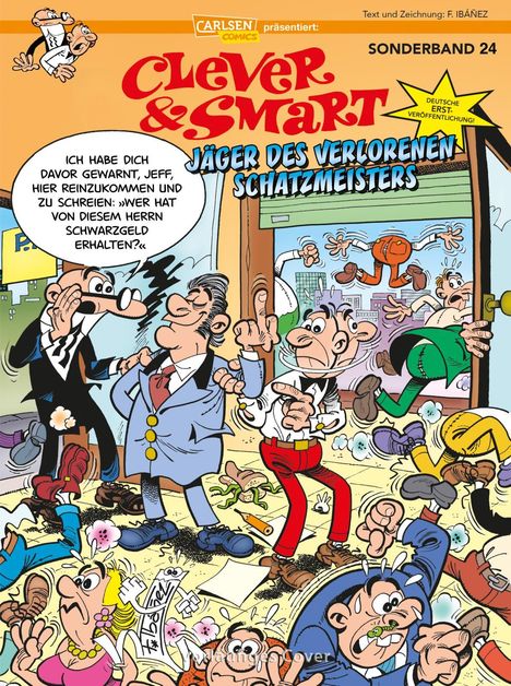 Francisco Ibáñez: Clever und Smart Sonderband 24: Jäger des verlorenen Schatzmeisters, Buch