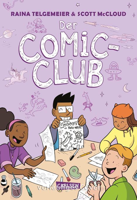Scott Mccloud: Der Comic-Club, Buch