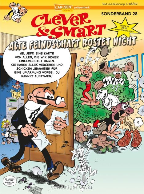 Francisco Ibáñez: Clever und Smart Sonderband 28: Alte Feindschaft rostet nicht, Buch