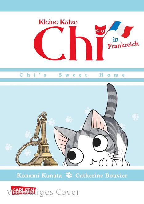 Konami Kanata: Kleine Katze Chi in Frankreich, Buch