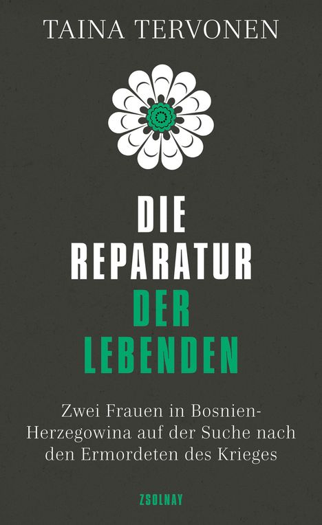 Taina Tervonen: Die Reparatur der Lebenden, Buch