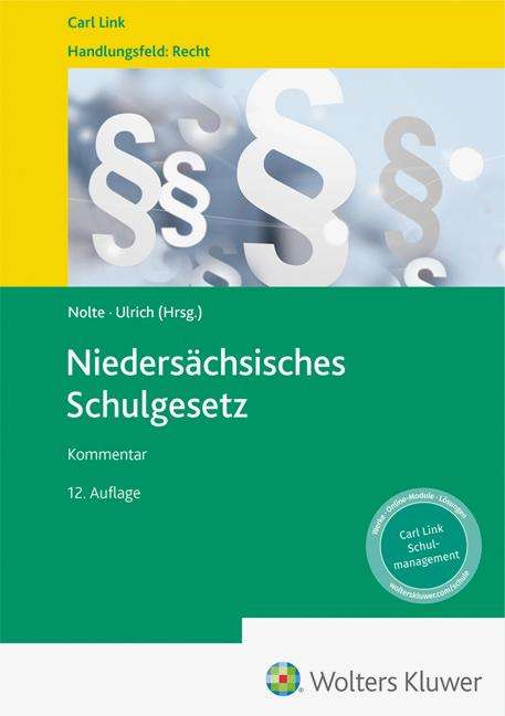 Niedersächsisches Schulgesetz, Buch