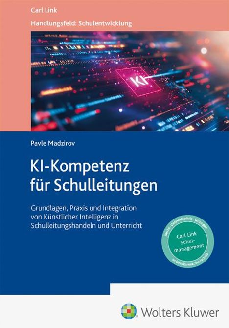 Pavle Madzirov: KI-Kompetenz für Schulleitungen, Buch