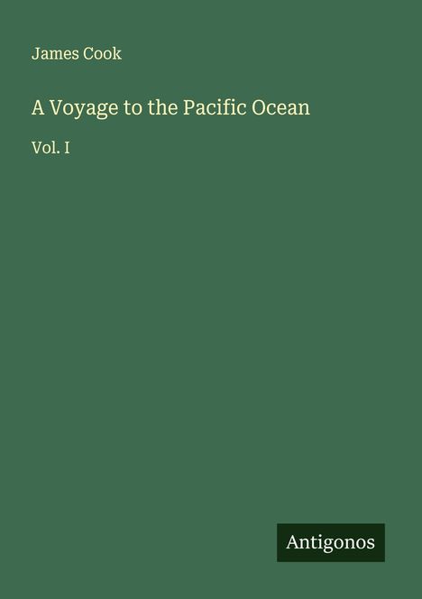 James Cook: A Voyage to the Pacific Ocean, Buch