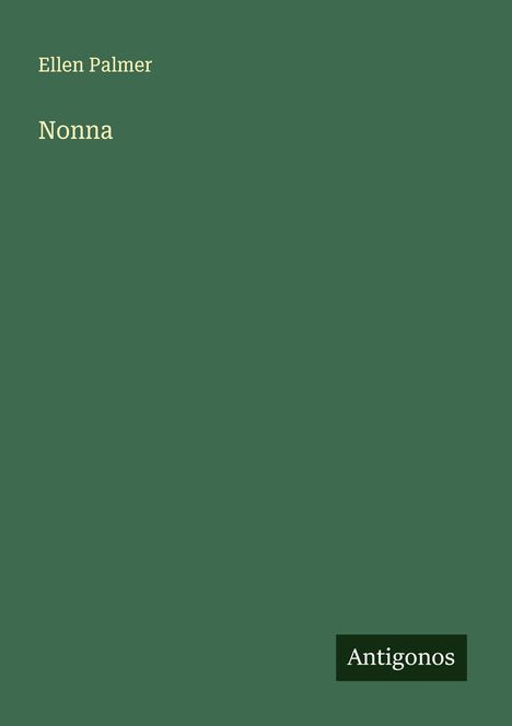Ellen Palmer: Nonna, Buch