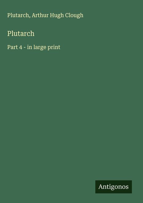 Plutarch: Plutarch, Buch