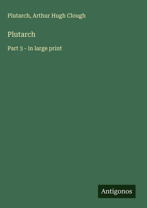 Plutarch: Plutarch, Buch