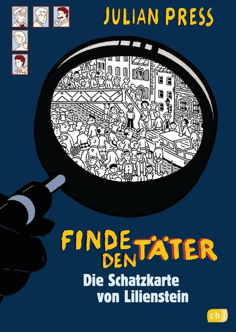 Julian Press: Finde den Täter - Die Schatzkarte von Lilienstein, Buch