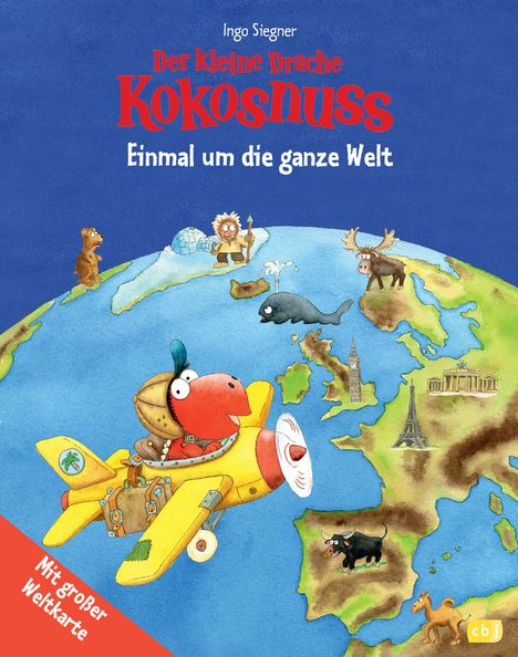 Ingo Siegner: Der kleine Drache Kokosnuss - Einmal um die ganze Welt, Buch