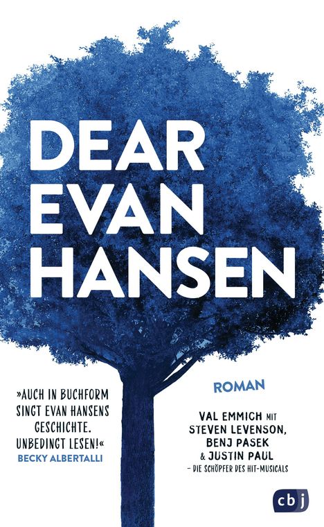 Val Emmich: Dear Evan Hansen, Buch