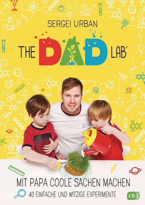 Sergei Urban: TheDadLab - Mit Papa coole Sachen machen - 40 einfache und witzige Experimente, Buch