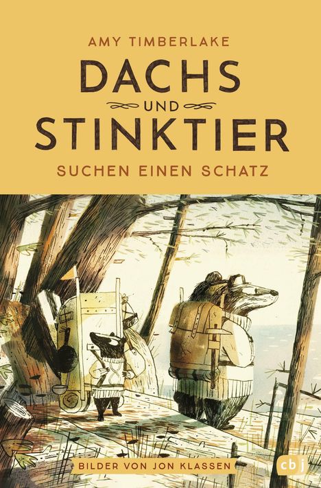 Amy Timberlake: Dachs und Stinktier suchen einen Schatz, Buch