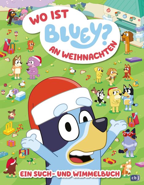 BLUEY - Wo ist BLUEY? an Weihnachten - Ein Such- und Wimmelbuch, Buch