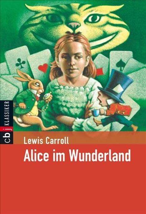 Lewis Caroll: Alice im Wunderland, Buch