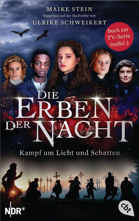 Maike Stein: Die Erben der Nacht - Kampf um Licht und Schatten, Buch