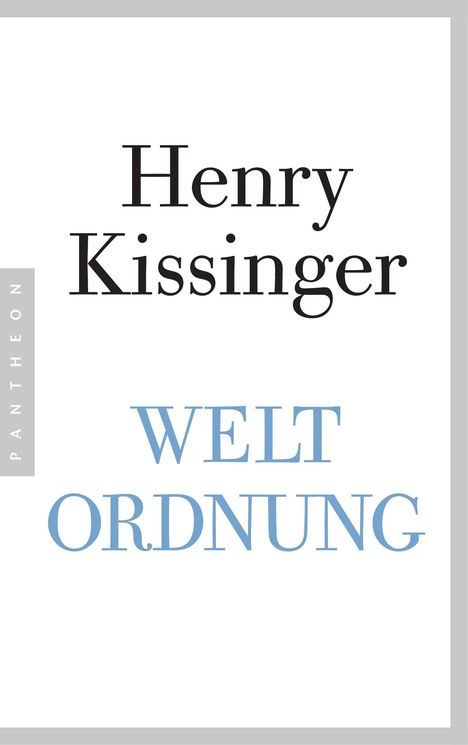 Henry A. Kissinger: Weltordnung, Buch