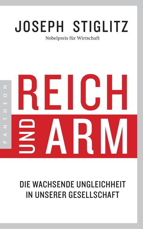 Joseph Stiglitz: Reich und Arm, Buch