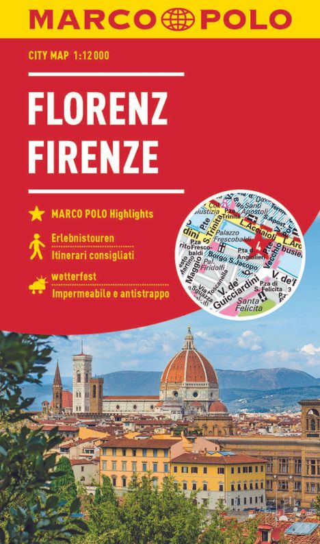 MARCO POLO Cityplan Florenz 1:12.000, Karten