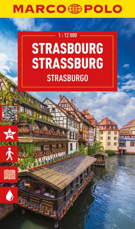 MARCO POLO Cityplan Straßburg 1:12.000, Karten