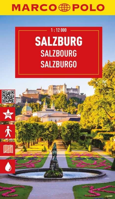MARCO POLO Cityplan Salzburg 1:12.000, Karten
