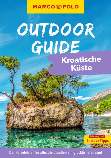 Veronika Wengert: MARCO POLO OUTDOOR GUIDE Reiseführer Kroatische Küste, Buch